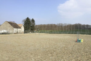 Carrière chevaux de la ferme équestre à vendre dans l'Yonne